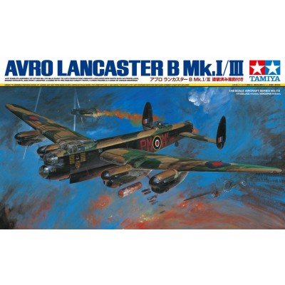 AVRO LANCASTER B MK.I/III - 1/48 SCALE - TAMIYA 61112